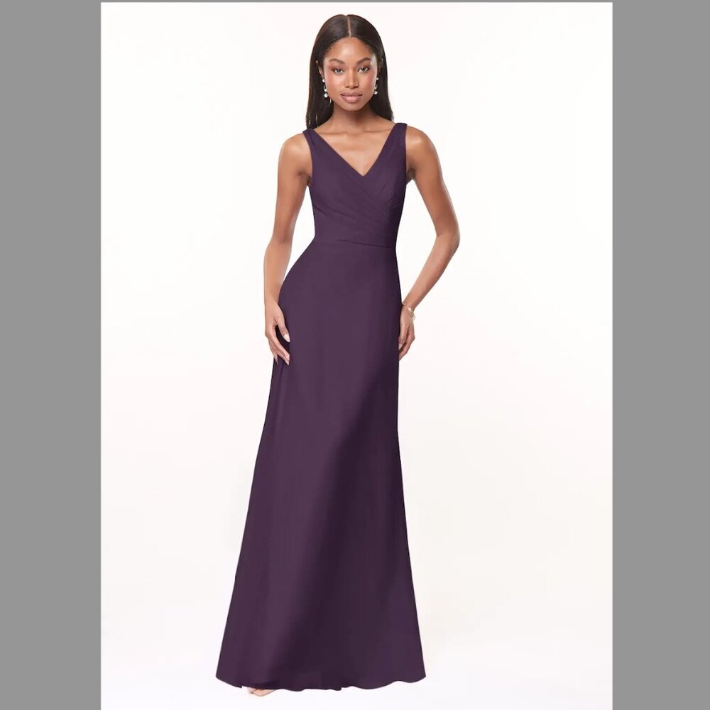 Azazie Nala Plum size A14